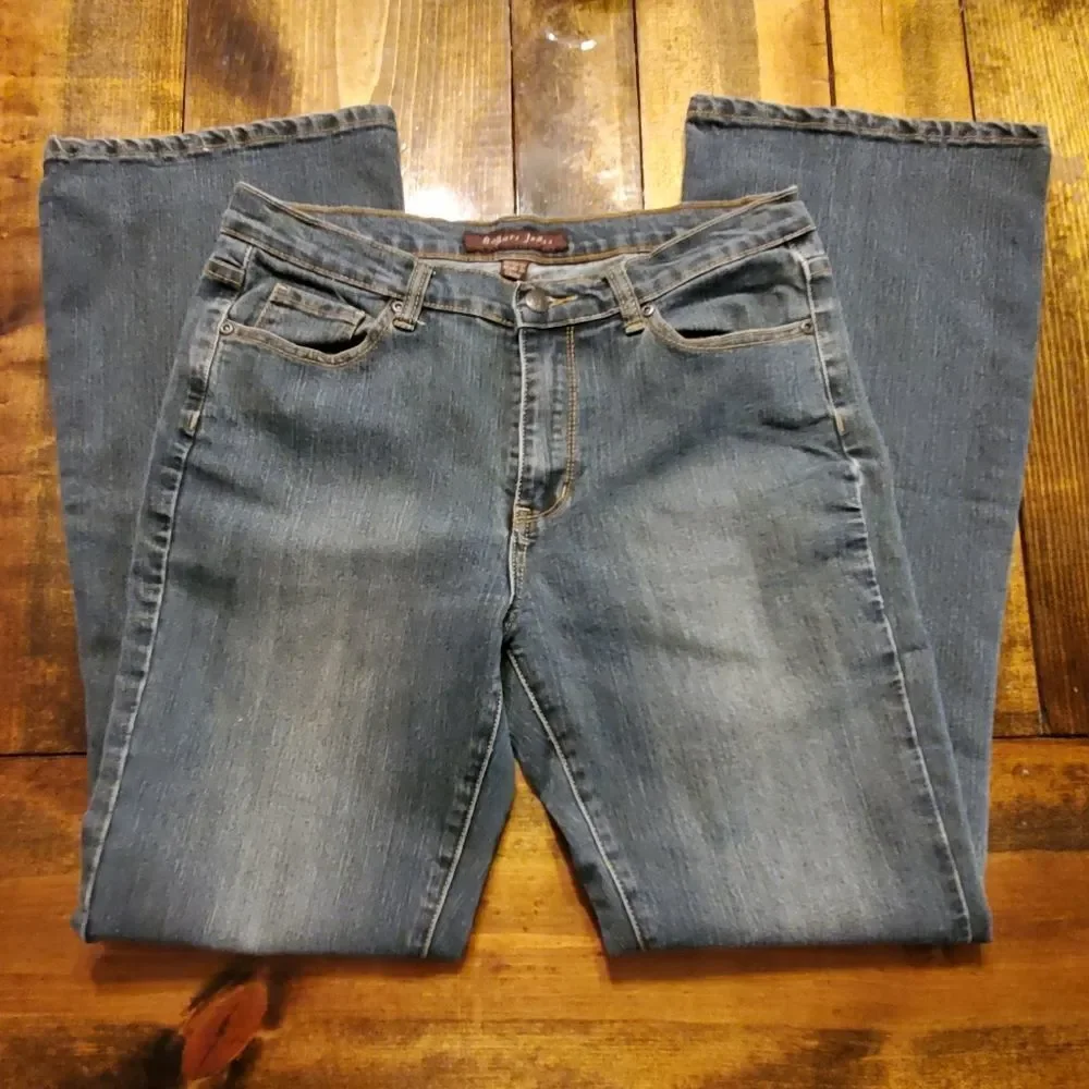 Bogari Jeans Size 10 Bootcut Euc - Picture 3 of 4
